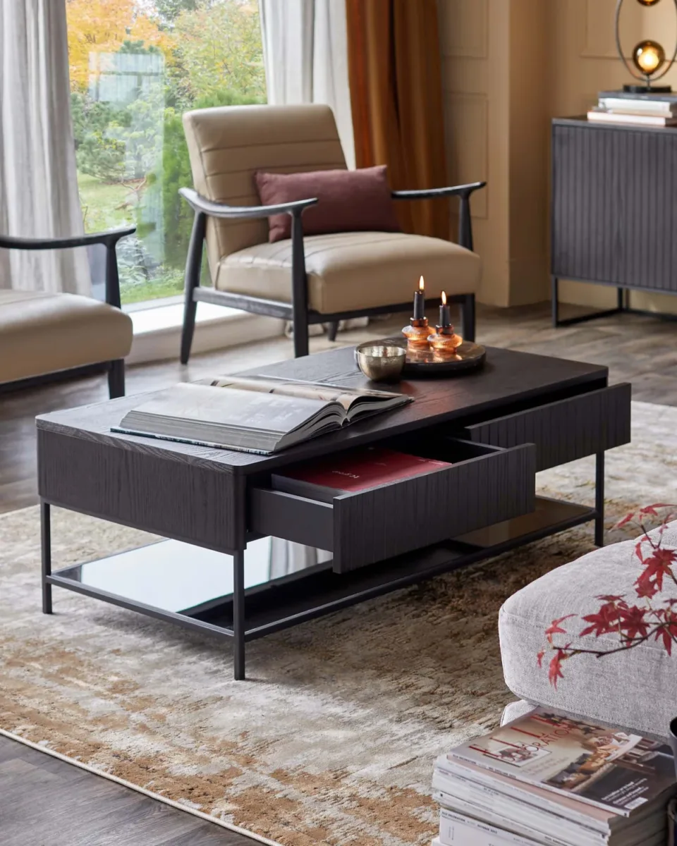 Toronto Dark Ash Coffee Table - Image 3