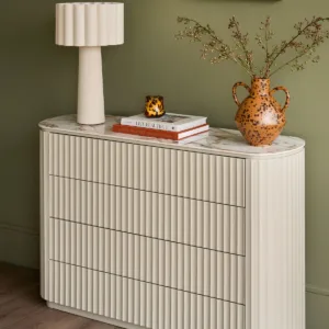 Austin natural ceramic chest of drawers