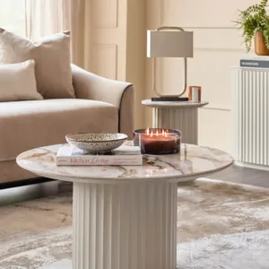 Austin natural ceramic coffee table