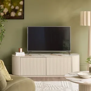 Austin natural ceramic TV unit