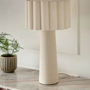 Austin natural linen table lamp