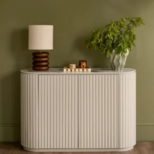 Austin natural ceramic compact sideboard