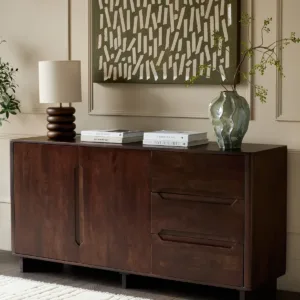 Bryce dark mango wood sideboard