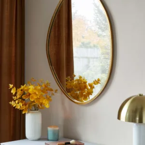 Channing Medium Wall Mirror Gold