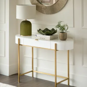 Carmen White Dressing Table