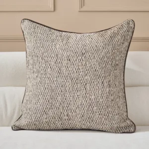 Fabian natural large fabric cushion