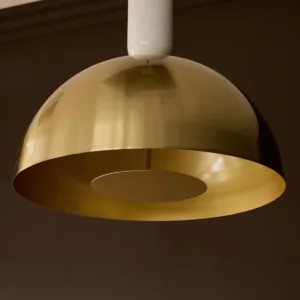 Louis Brass Single Pendant