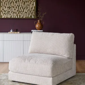 Lynetta natural weave single sofa module