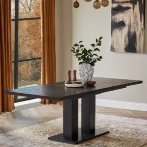 Morgan 6 to 8 Seat Extending Dark Oak Dining Table