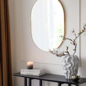 Malva Medium Wall Mirror Gold