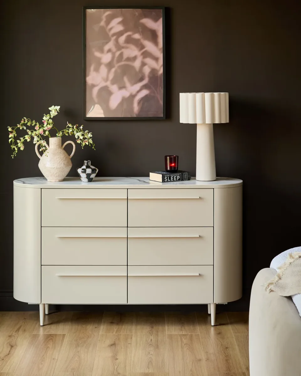 Manhattan natural ceramic chest of drawers - Image 2
