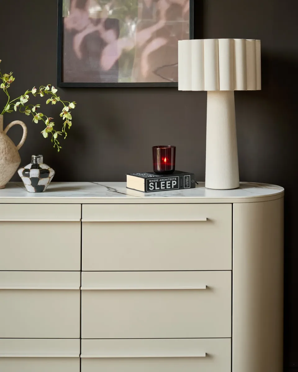 Manhattan natural ceramic chest of drawers - Image 4