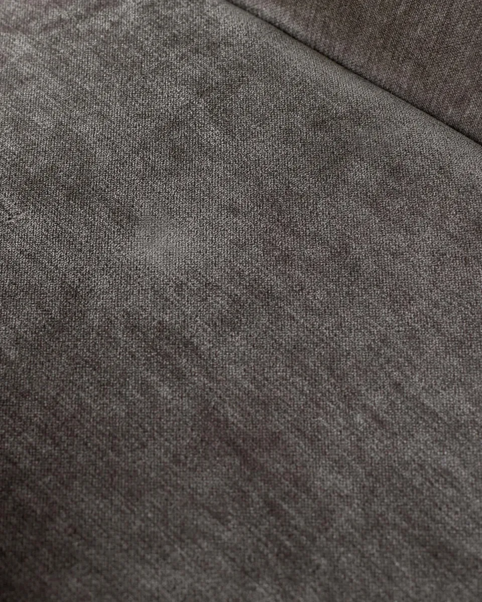 Marlow mocha fabric swivel dining chair - Image 4