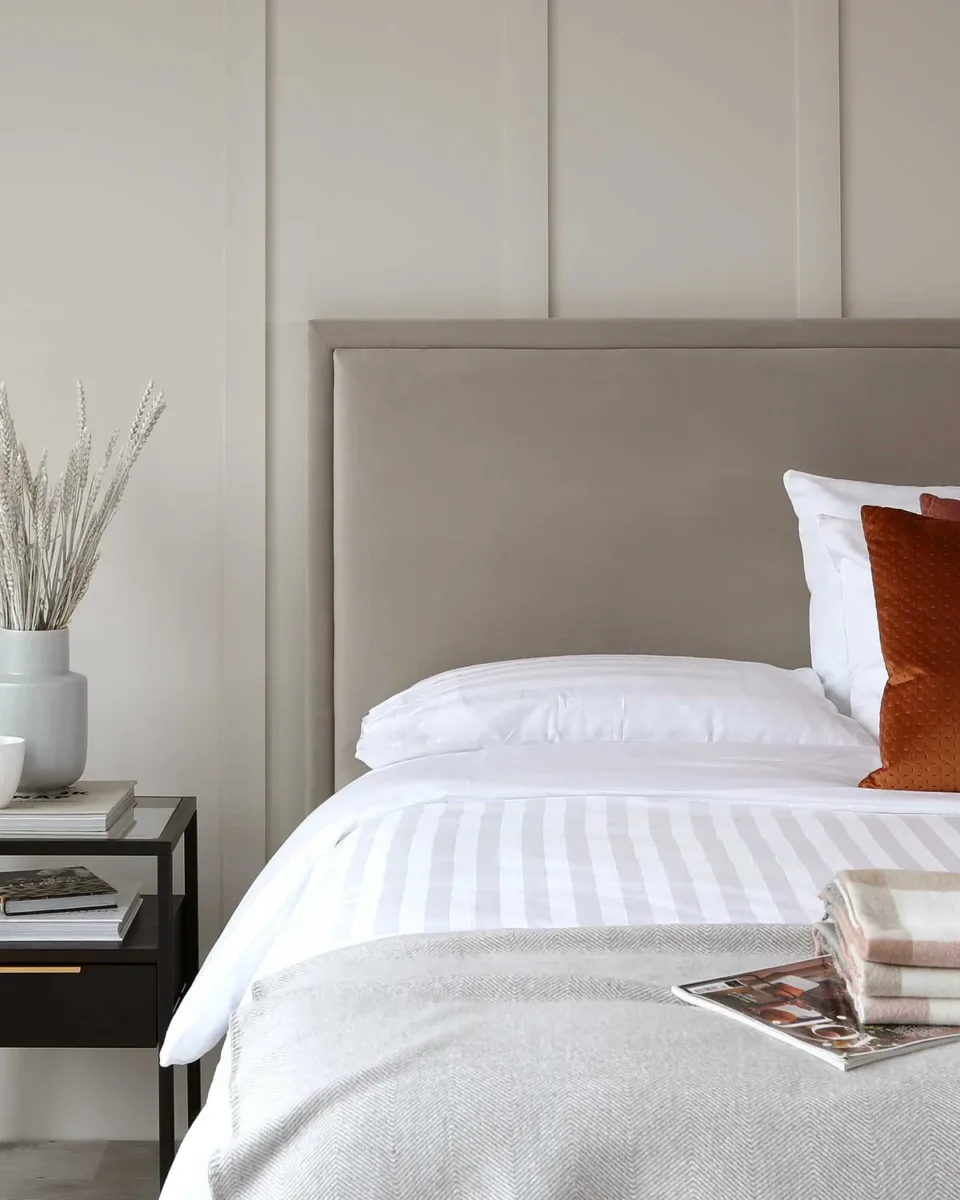 Monica Champagne Velvet Double Ottoman Storage Bed - Image 4