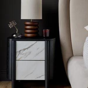 Orlan natural ceramic bedside table