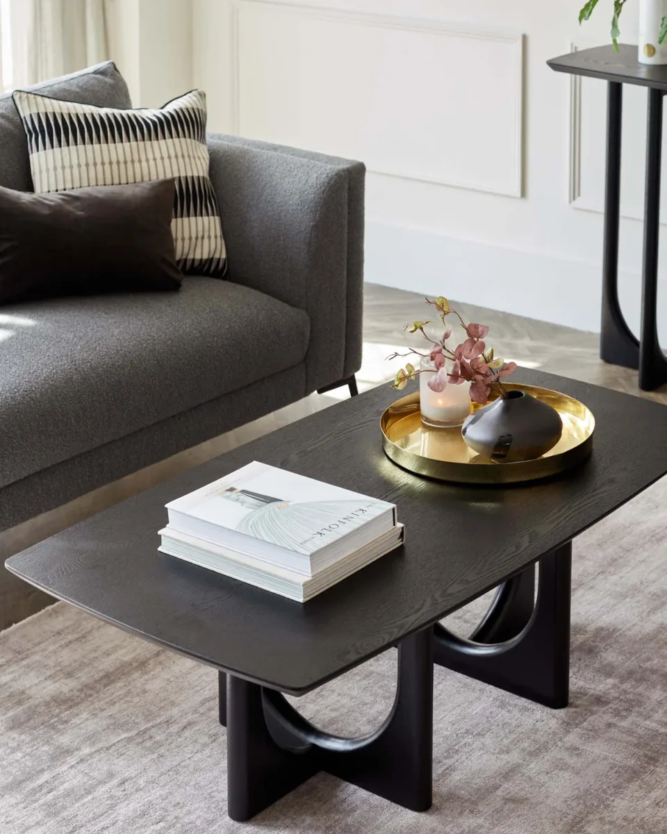 Orlan Coffee Table Black Ash - Image 2