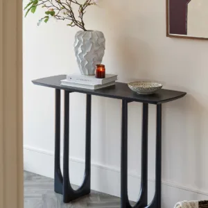 Orlan Console Table Black Ash