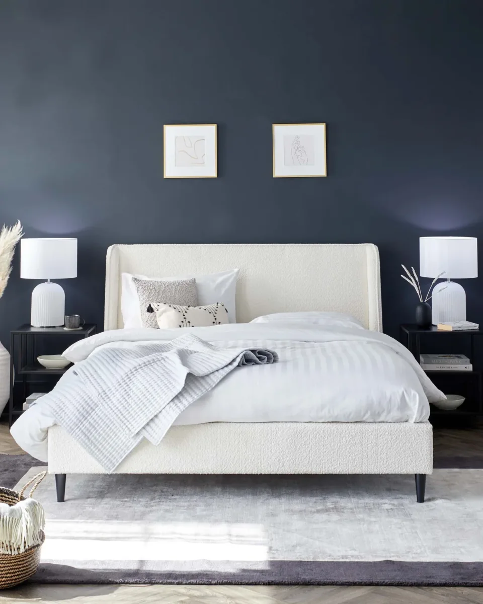Amalfi Dual-Lit White Table Lamp - Image 4