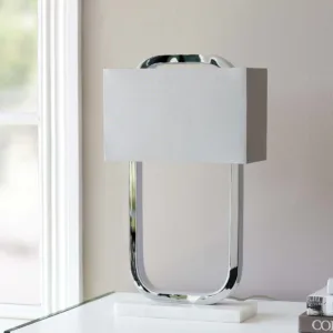 Sanza Chrome Table Lamp