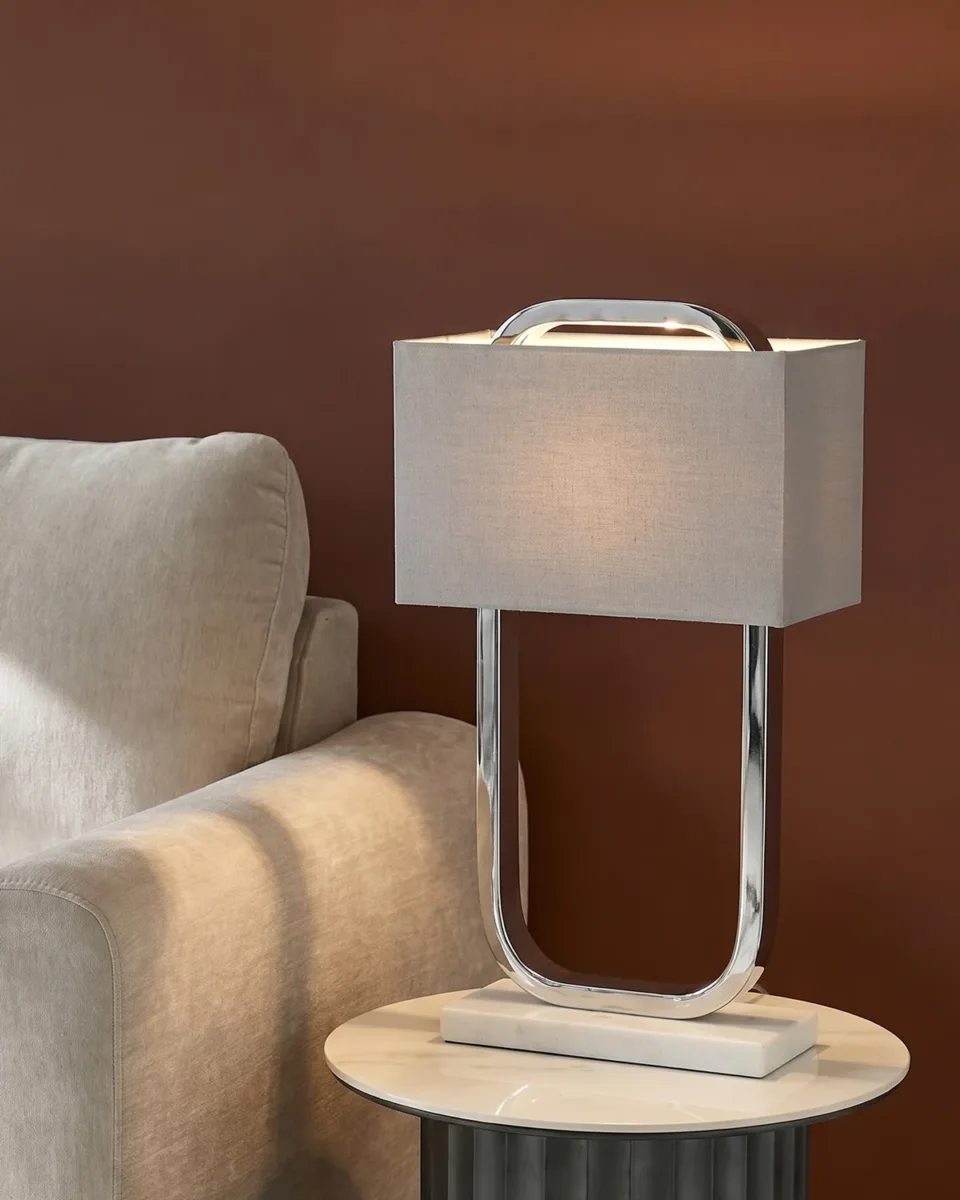 Sanza Chrome Table Lamp - Image 3