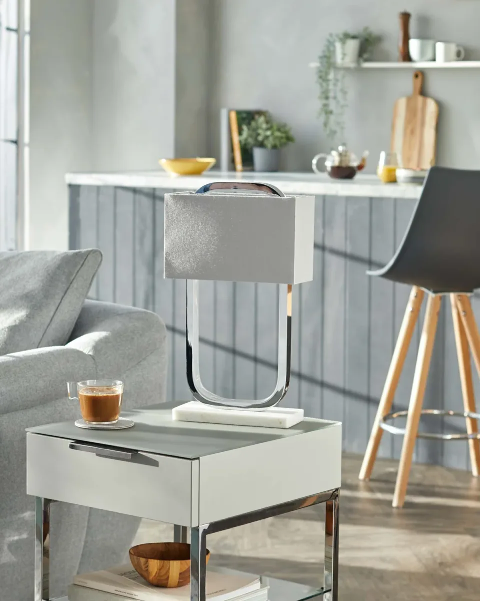 Sanza Chrome Table Lamp - Image 4