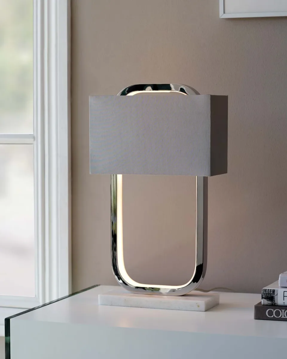 Sanza Chrome Table Lamp - Image 2