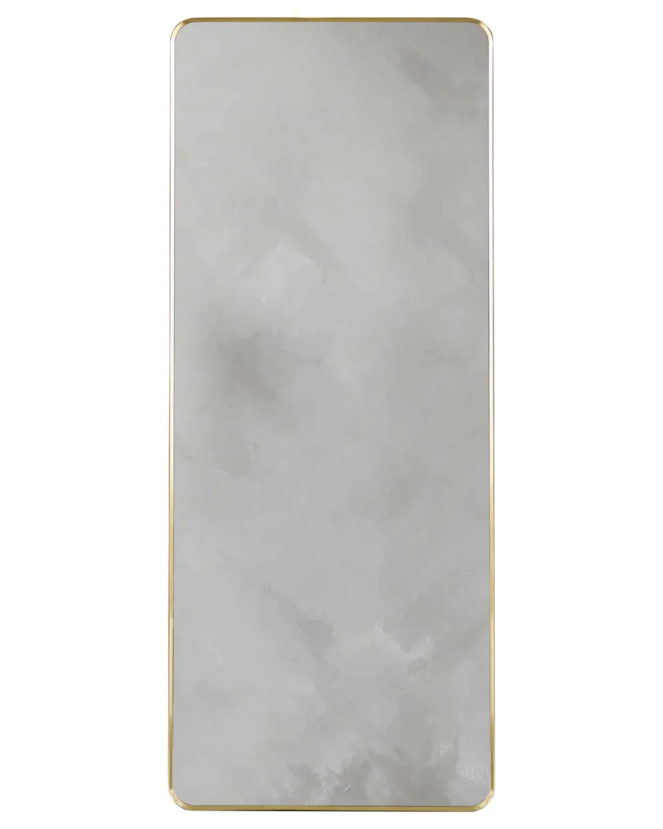 Yannis gold rectangular full length leaner mirror - Image 3