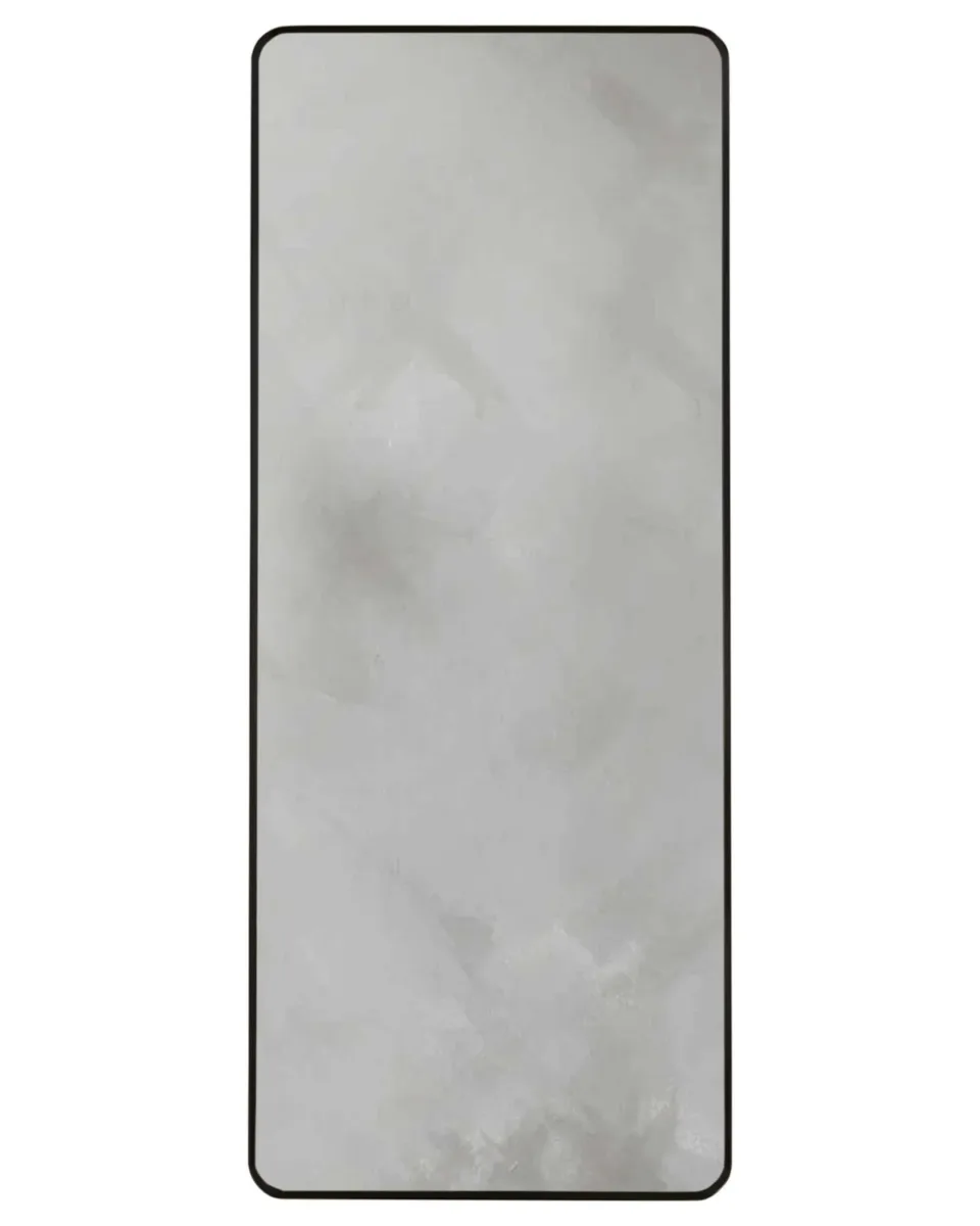 Yannis black rectangular full length leaner mirror - Image 3